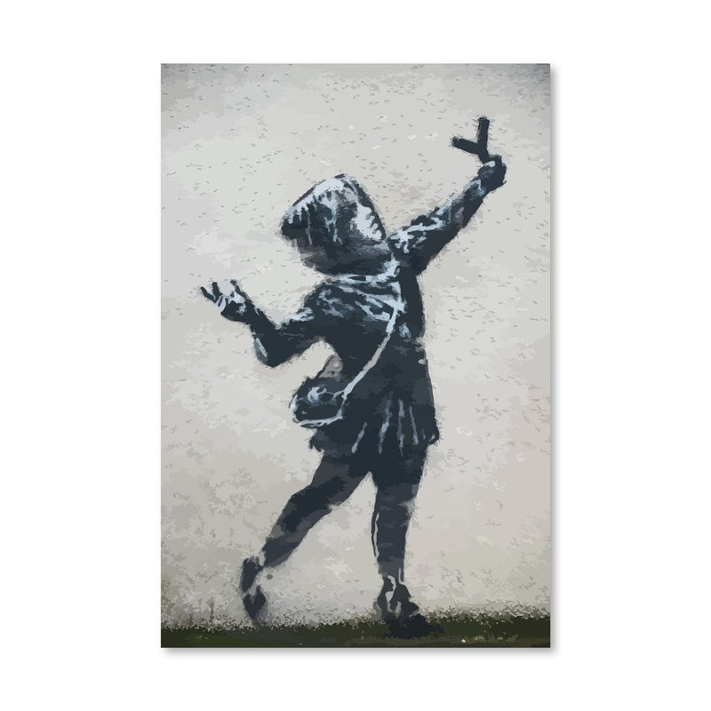 Banksy Valentines Day Marsh Lane Canvas