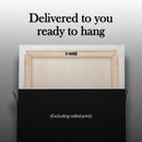 Banksy Washing Zebra Stripes Canvas