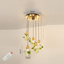 Bar Dining Room Glass Water Plant Aquarium Bedside Personality Chandelier