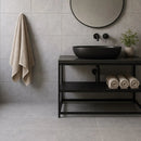 Bardiglio Light Honed Marble Tiles 12x24