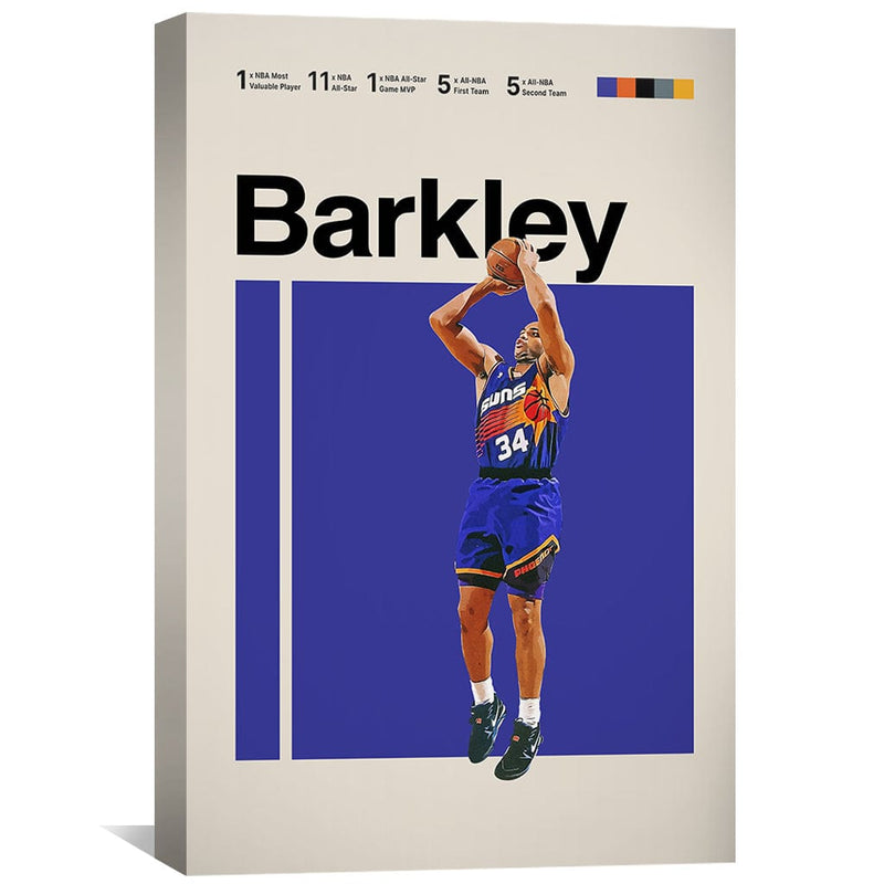 Barkley Stats Canvas