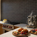 Coffee Glossy Subway Ceramic Tiles 3x9