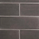 Coffee Glossy Subway Ceramic Tiles 4x12