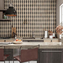 Coffee Glossy Longest Hexagon Ceramic Tiles 3x7 7/8