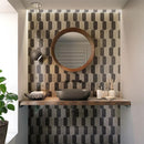 Coffee Glossy Picket Ceramic Tiles 3x6