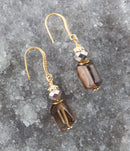 Baron Smoky Quartz Drop Earrings