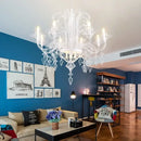 GobekUsa Baroque Black Candle Chandelier Pendant Lamp for Bedroom, Living Room & Restaurant