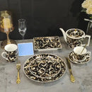GobekUsa Black Unicorn Series Kitchenware & Tableware Set