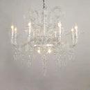 GobekUsa Baroque Designer LED Chandelier Lighting in Gold Silver Black Iron
