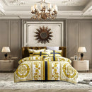 GobekUsa 1200TC Golden Egyptian Cotton King Queen Bedding Set, Custom Size Option
