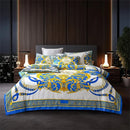 GobekUsa 1200TC Golden Egyptian Cotton King Queen Bedding Set, Custom Size Option