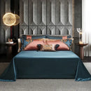 GobekUsa 1500TC Egyptian Cotton Jacquard Bedding Set for Queen King Bed