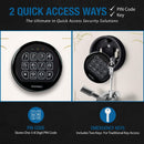 Barska 1.91 CF White Fireproof Jewelry Safe With Digital Keypad Lock (SAK42861)