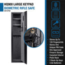 Barska 4.33 CF Heavy-Duty Rifle Gun Safe With Biometric And Digital Keypad Access (SAK80356) by SAKSBY WHOLESALE