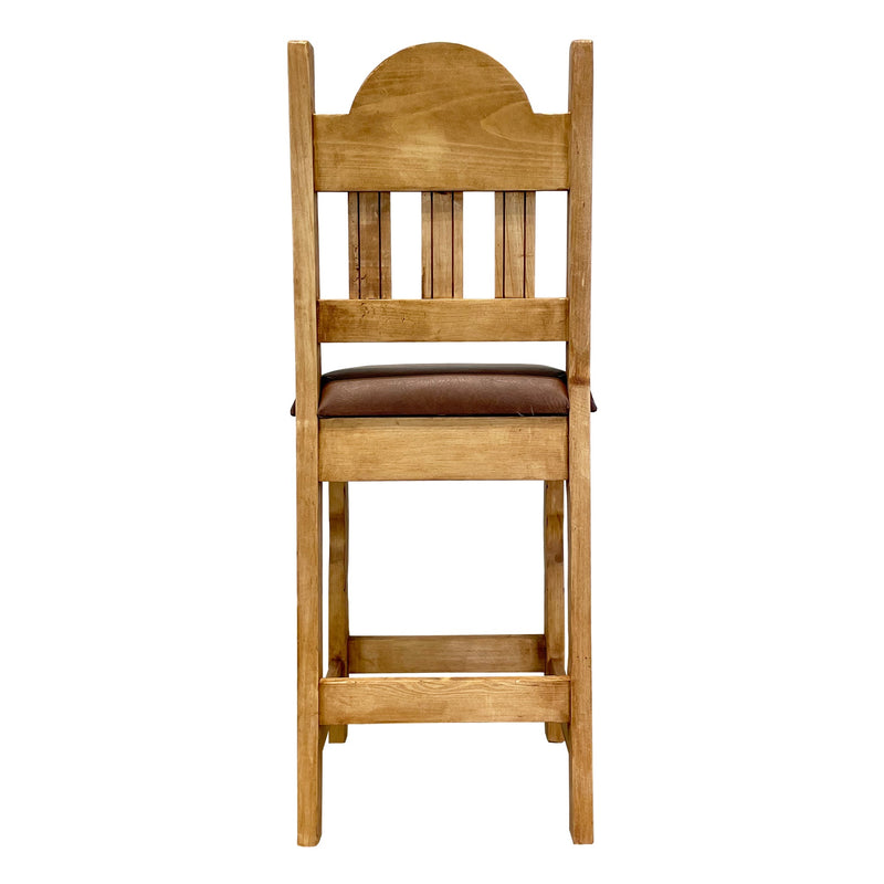 Texas Rustic Bar Stool 24" with Cushion, photo 5 of 6