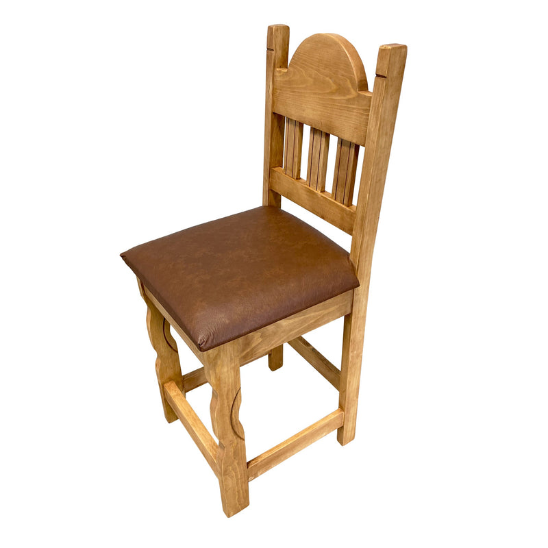 Texas Rustic Bar Stool 24" with Cushion, photo 6 of 6