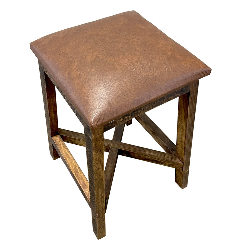 Oasis Console Rustic Barstool, photo 4 of 4