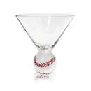 Baseball Martini Glasses by Jersey Art Glass