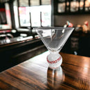 Baseball Martini Glasses by Jersey Art Glass