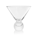 Baseball Martini Glasses by Jersey Art Glass