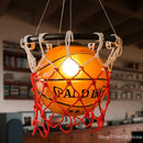 GobekUsa Basketball Pendant Lights Hanging Lamp Home Deco Bar Cafe Shop Living Room Bedroom Kitchen