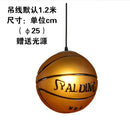 GobekUsa Basketball Pendant Lights Hanging Lamp Home Deco Bar Cafe Shop Living Room Bedroom Kitchen