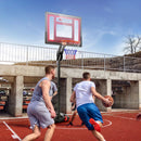 Basketball Hoop with 5-10 Feet Adjustable Height for Indoor Outdoor by LJGDeals
