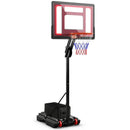 Basketball Hoop with 5-10 Feet Adjustable Height for Indoor Outdoor by LJGDeals