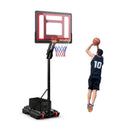 Basketball Hoop with 5-10 Feet Adjustable Height for Indoor Outdoor by LJGDeals