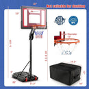 Basketball Hoop with 5-10 Feet Adjustable Height for Indoor Outdoor by LJGDeals