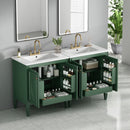 Bathroom Vanity With Sink With 2 Doors And Adjustable Shelf