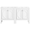 Bathroom Vanity With Sink With 2 Doors And Adjustable Shelf