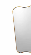 Freeform Brass Mirror - Butterfly Wall Mirror