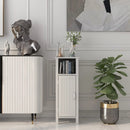 Bathroom Storage Organizer with 2-Tier Cabinet by LJGDeals
