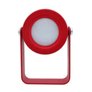 Minimalist white & wood led wall sconce lantern bedroom light