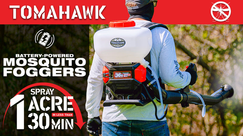 4 Gal Battery Powered Backpack Mosquito Fogger Sprayer 36V for Pest Control Ticks, Fleas, Flies, and Mosquitoes