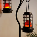 Set of 2 8" Flame Lamp with Timer by JHY DESIGN