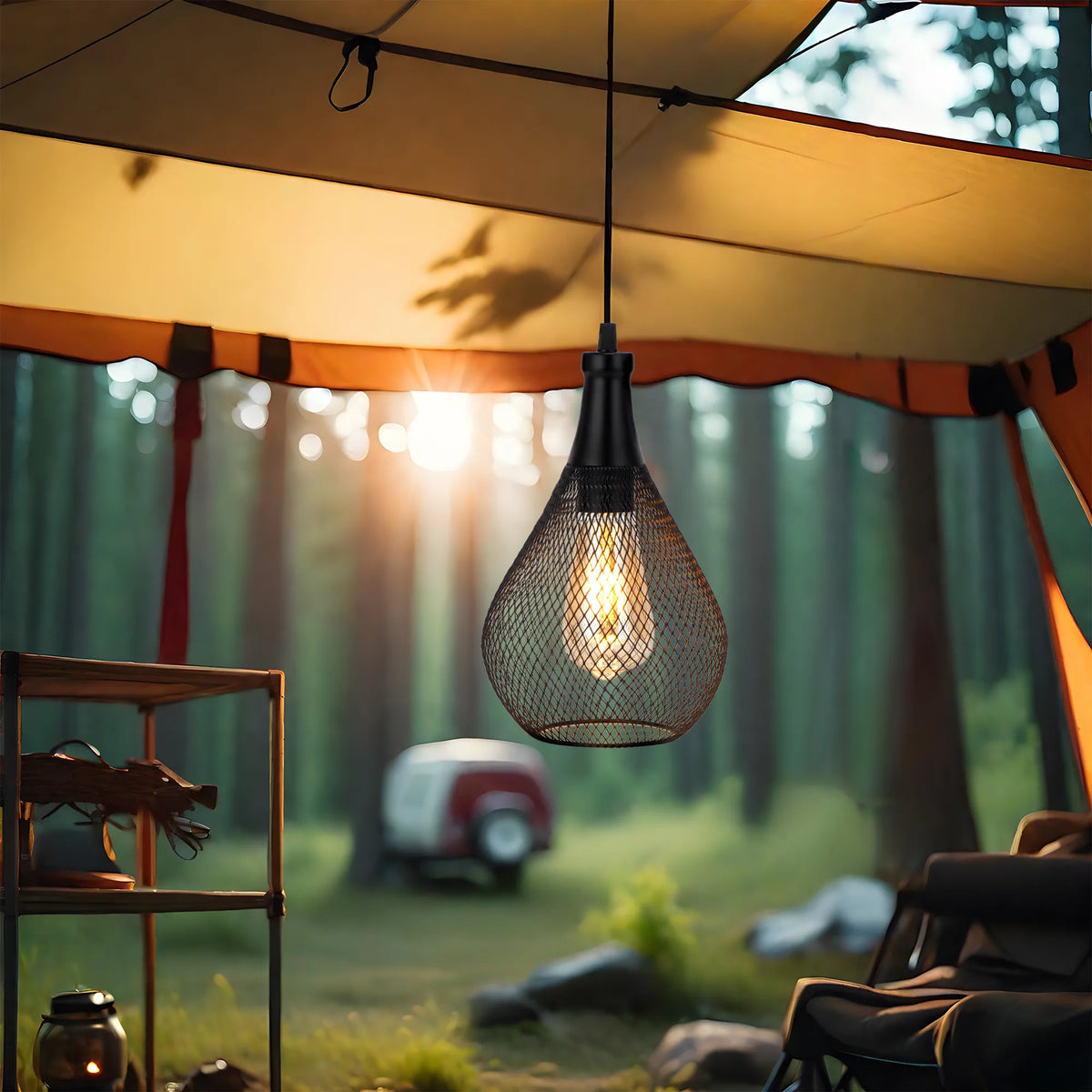 Battery Operated Hanging Lamp, photo 8 of 8