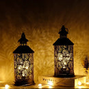 Set of 2-10.5" H Metal Table Lamps(Phoenix Tail) by JHY DESIGN