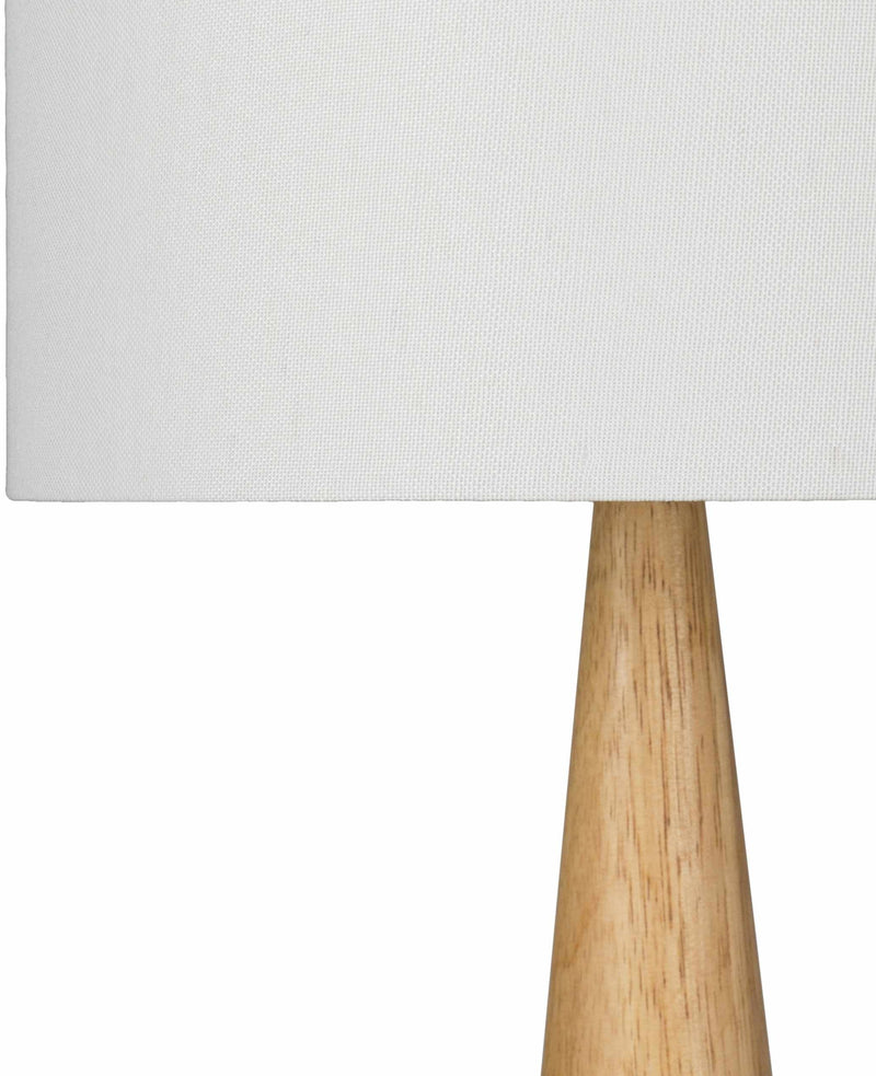 Baugo White Ceramic Table Lamp