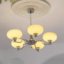 GobekUsa Bauhaus Glass Pendant Chandelier for Bedroom Living Room Dining Ceiling Lamp
