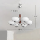 GobekUsa Glass Chandelier: Bauhaus Art for Living Room, Bedroom, Study, Hall, Restaurant