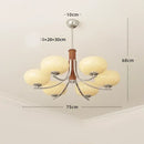 GobekUsa Glass Chandelier: Bauhaus Art for Living Room, Bedroom, Study, Hall, Restaurant