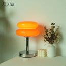 GobekUsa Bauhaus Glass Table Lamp | Modern Desktop Decoration for Home, Bedroom, Living Room