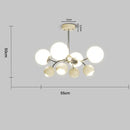 GobekUsa French Cream Living Room Pendant Lamp Magic Bean Restaurant Bauhaus Medieval Bedroom