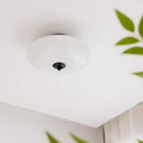 GobekUsa Cream White Glass Ceiling Lamp | LED Bauhaus Dining Room Decor