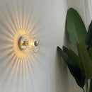 GobekUsa Bauhaus Glass E14 Wall Lamp for Living Room, Hallway, Stair Ceiling