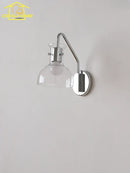 GobekUsa Bauhaus Glass LED Wall Lamp Iron Art Decor for Bedroom Living Room