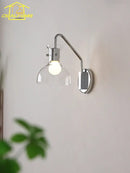 GobekUsa Bauhaus Glass LED Wall Lamp Iron Art Decor for Bedroom Living Room