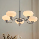 GobekUsa Bauhaus Medieval Chandelier for Living Room, LED Hanging Lamp